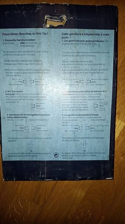 Ferramenta: Poignée de porte exterieure – Usato da Essertes venduto da ast_mk5t 1