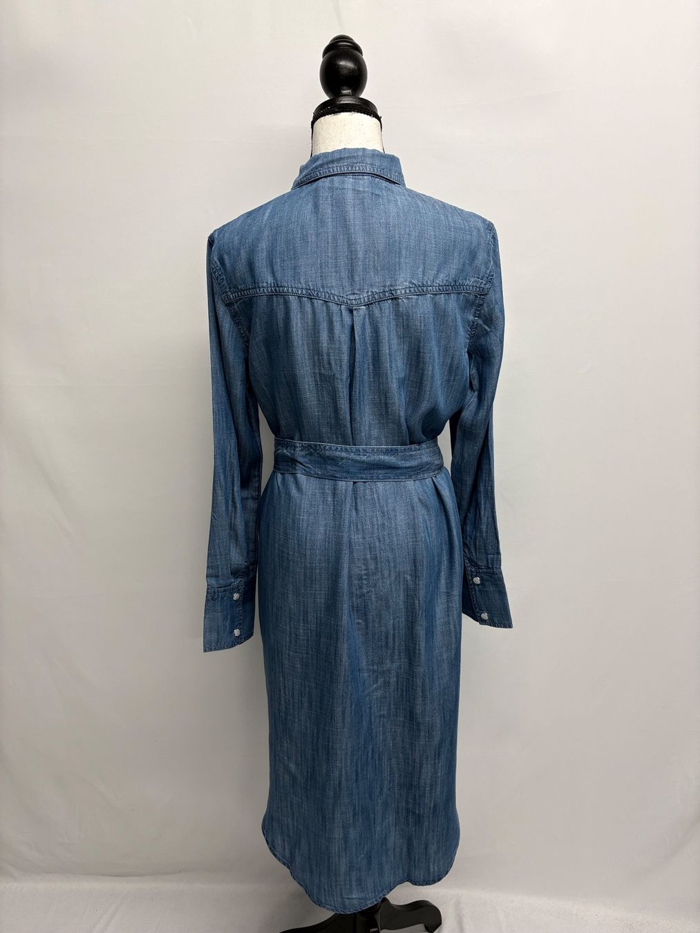 Esprit Vestiti: Esprit Blusenkleid Denim Kleid Gr. 36 Bindegürtel Lyocell – Nuovo (secondo la descrizione) da Regensdorf venduto da secondchancefashion 2