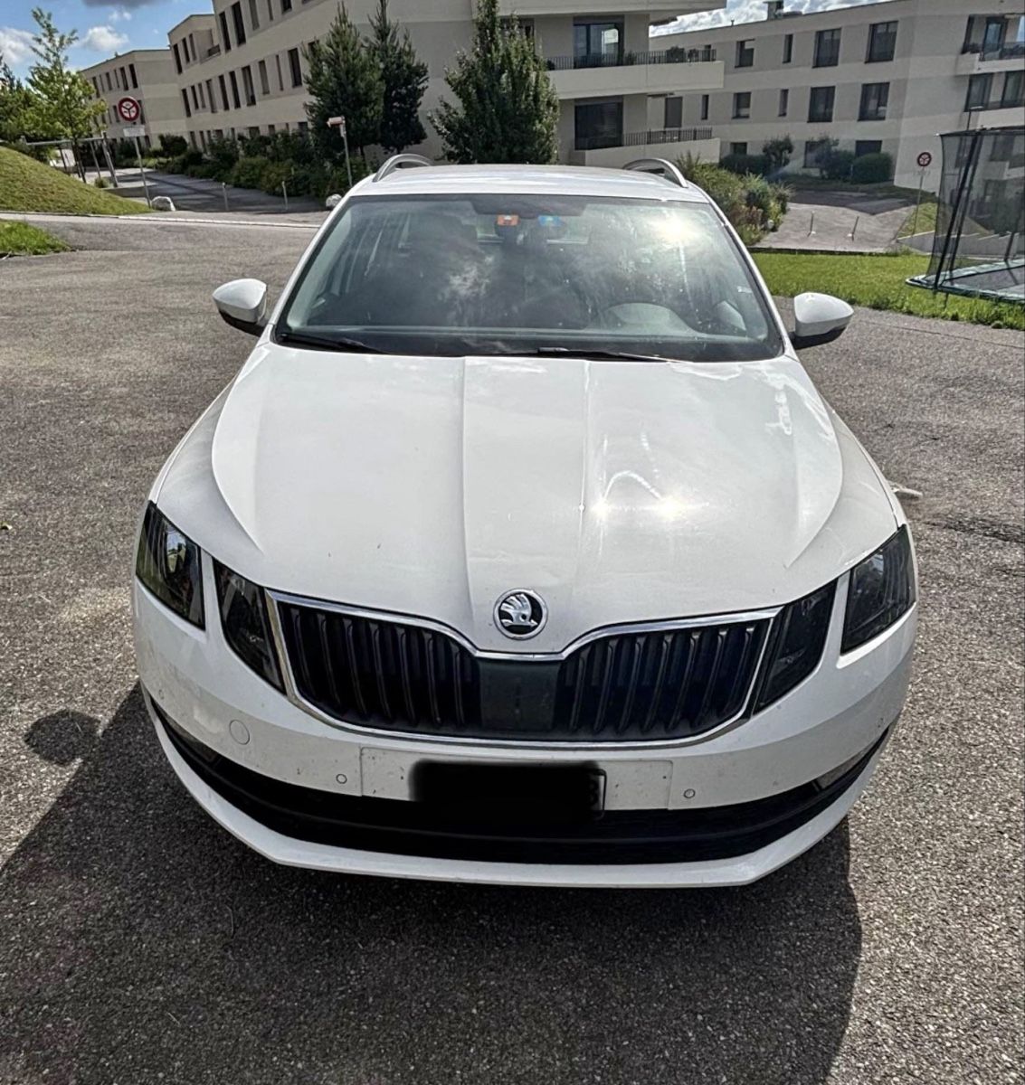 Skoda Automobili: Skoda Octavia Break, blanche, occasion, 2019 – Usato da Prez-vers-Noréaz venduto da dyl_vg9x