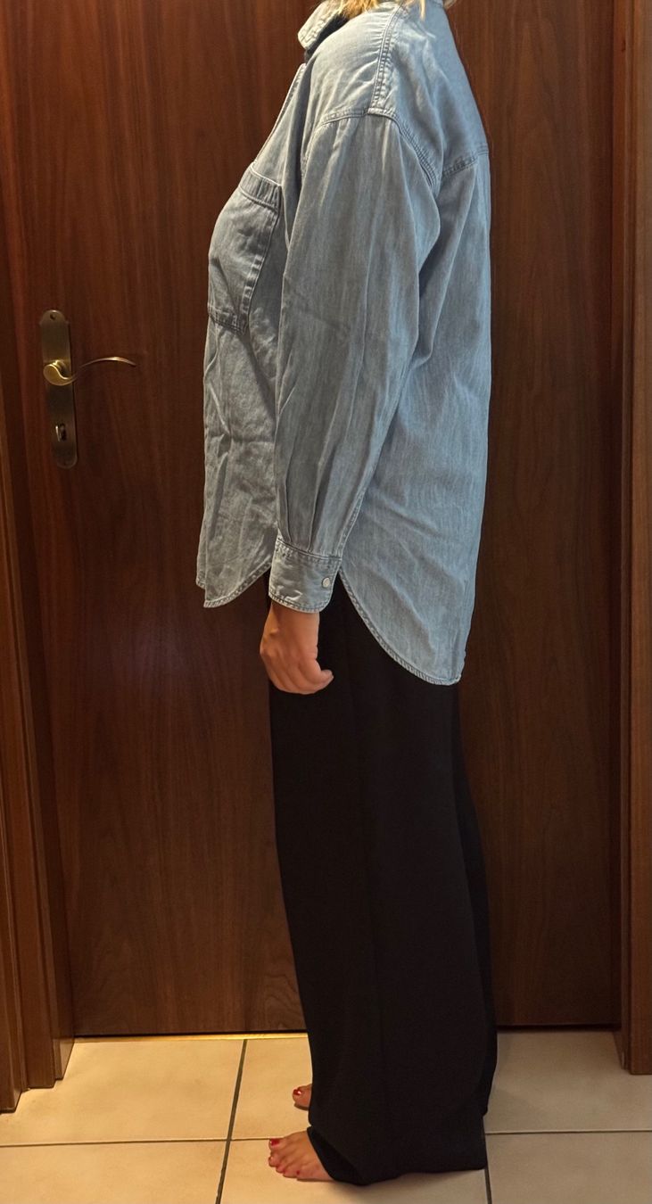 H&M Camicette: Camicia Jeans Oversize – Nuovo (secondo la descrizione) da Rancate venduto da Waly__ 6