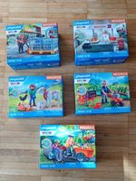 Playmobil Migros Mania, 5 Sets, Komplett, ungeöffnet.