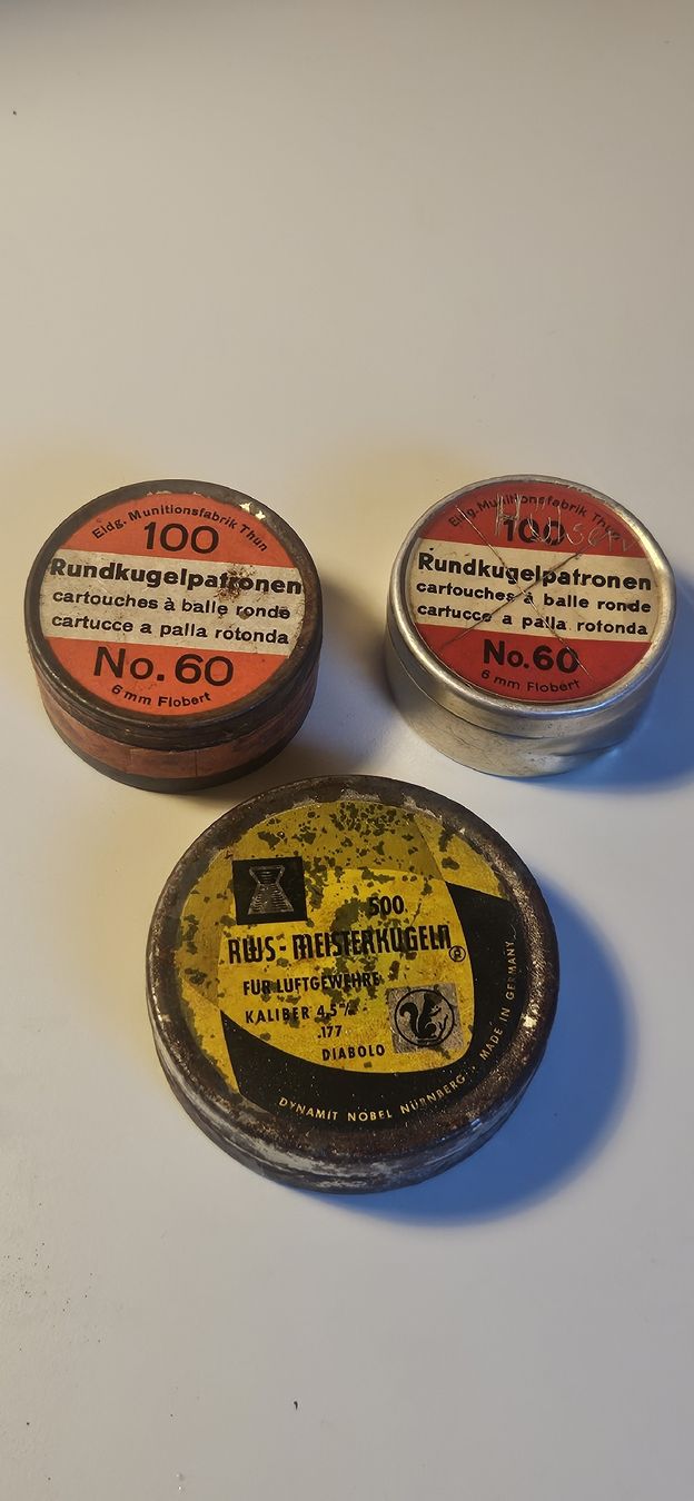 Pots: Alte Blechdosen Munition x3 – D'occasion à Belp par Ginus85