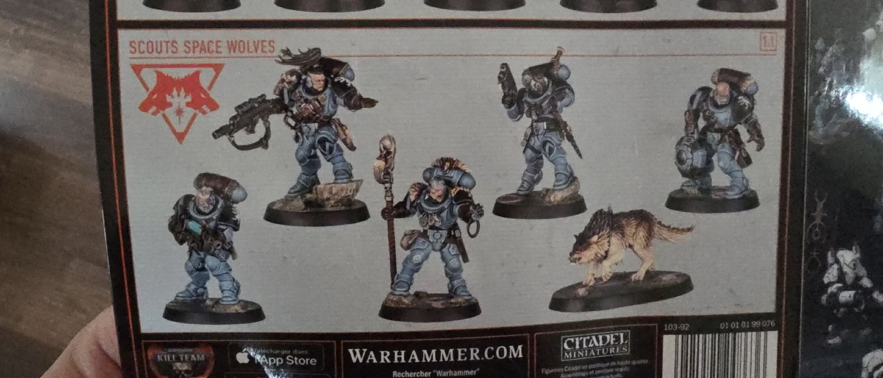 Kit di modellismo & Modellini statici: Warhammer 40k Space Wolves killteam – Nuovo (secondo la descrizione) da La Chaux-de-Fonds venduto da Oxydro