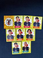 9 Panini Sammelbilder von Japan