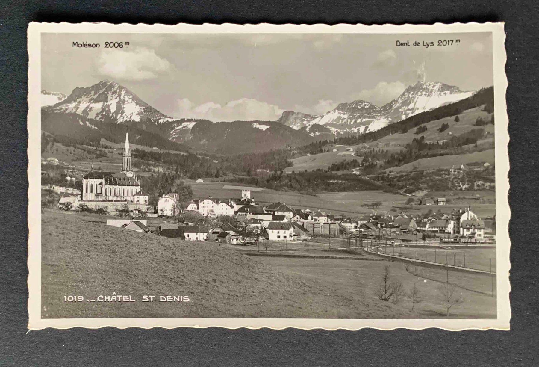 Ansichtskarten: AK CHATEL ST DENIS – Gebraucht aus Goldau von artelier1