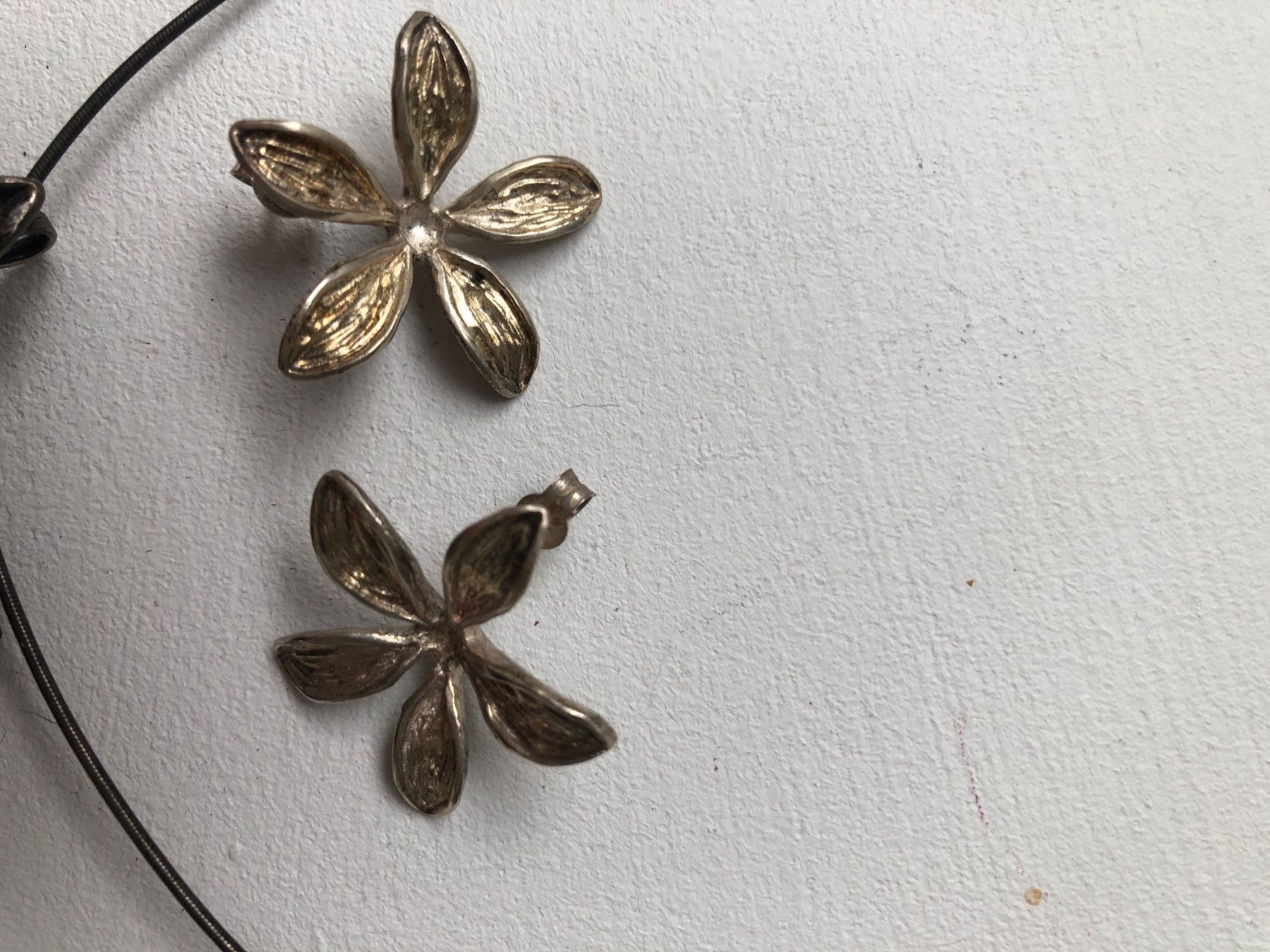 Altri gioielli: 925-Silber- Kette und Ohrringe – Usato da Buchs-ZH venduto da Birikina 5