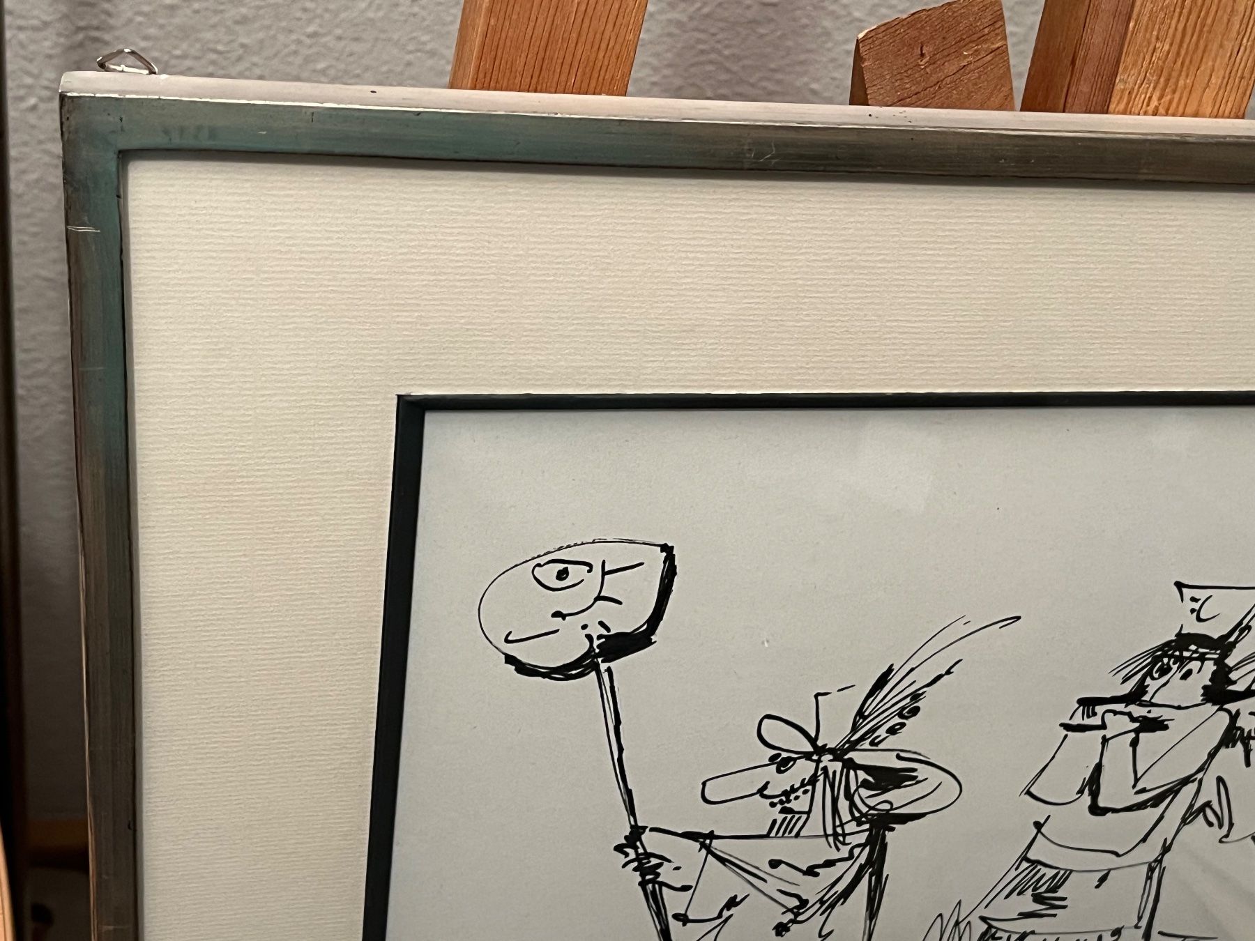 Dipinti: Hans Weidmann Original-Gemälde Signert – Usato da Basel venduto da Kaffee_und_Kunst 9