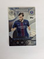 Topps match attax platinum pull Kvaratskhelia