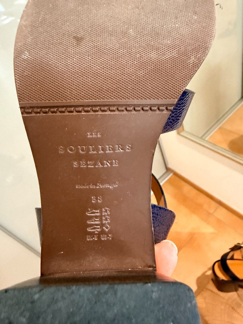 Scarpe da donna: Sezanne Sandale Blaue 38 – Usato da Nuerensdorf venduto da ghi_b7xs 4