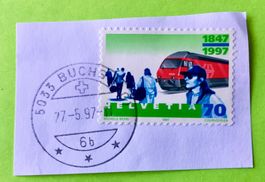 Nr.909 mit Stempelt Lok 2000  Buchs(AG)   