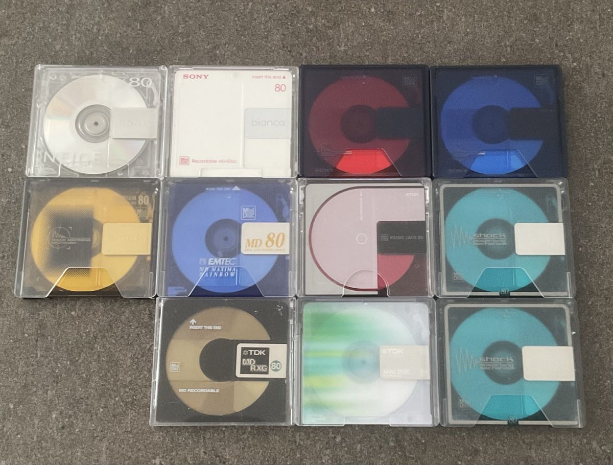Minidisc: MiniDiscs MD74 MD80 MD60, 26 Stk – Usato da Jegenstorf venduto da BAVARIA4CH 1