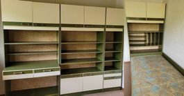 Modulares Schrankwand-System: Schrankwand + Schrank + Bett