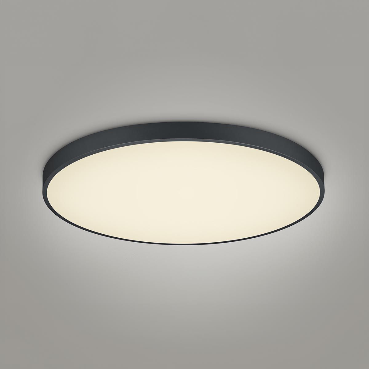 Kronleuchter & Deckenlampen: Deckenleuchte, Schwarz, Rund, 75 cm ∅ – Neu (gemäss Beschreibung) aus Kreuzlingen von Smart-Light 3