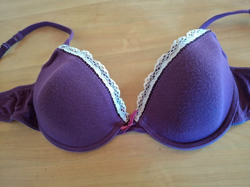Soutien-Gorge Valège Fidele 85B - Noir/Beige - Neuf Avec Étiquettes (Prix D'origine 49€)