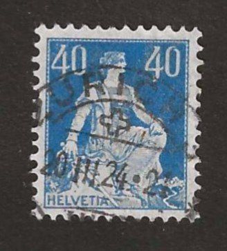 Alle Briefmarken: 1922  Z 161 Vollstampel – Gebraucht aus Susten von lmf_98wh