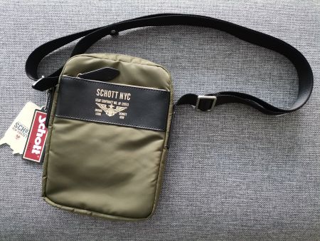 Sac besace Schott N.Y.C. homme neuf