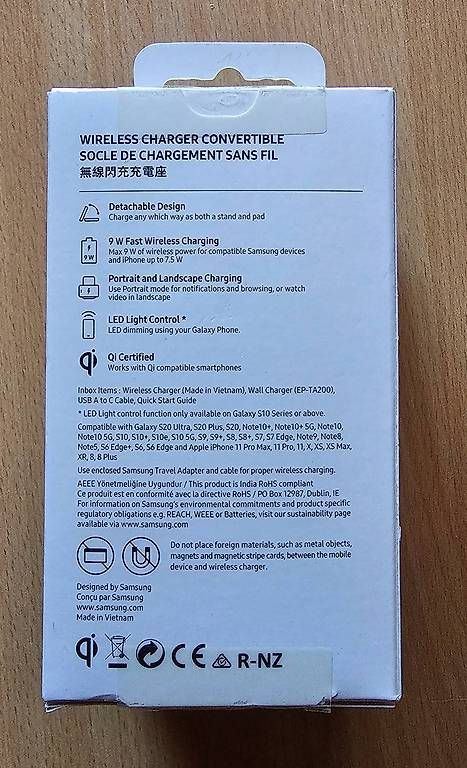 Caricabatterie: Samsung Wireless 9W fast – Usato da Sion venduto da ClintBoss1380 4