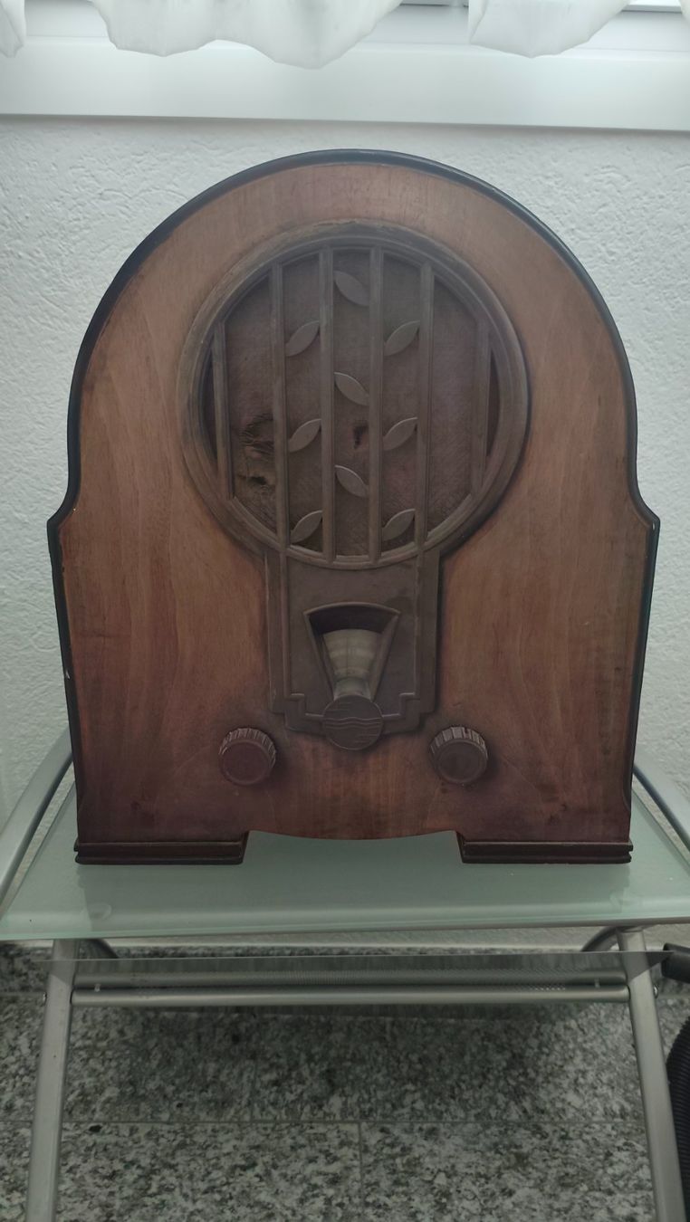 Philips Radio: Retro Radio "Philips Superinductance Modell 634A" – Difettoso da Lachen SZ venduto da Wba47