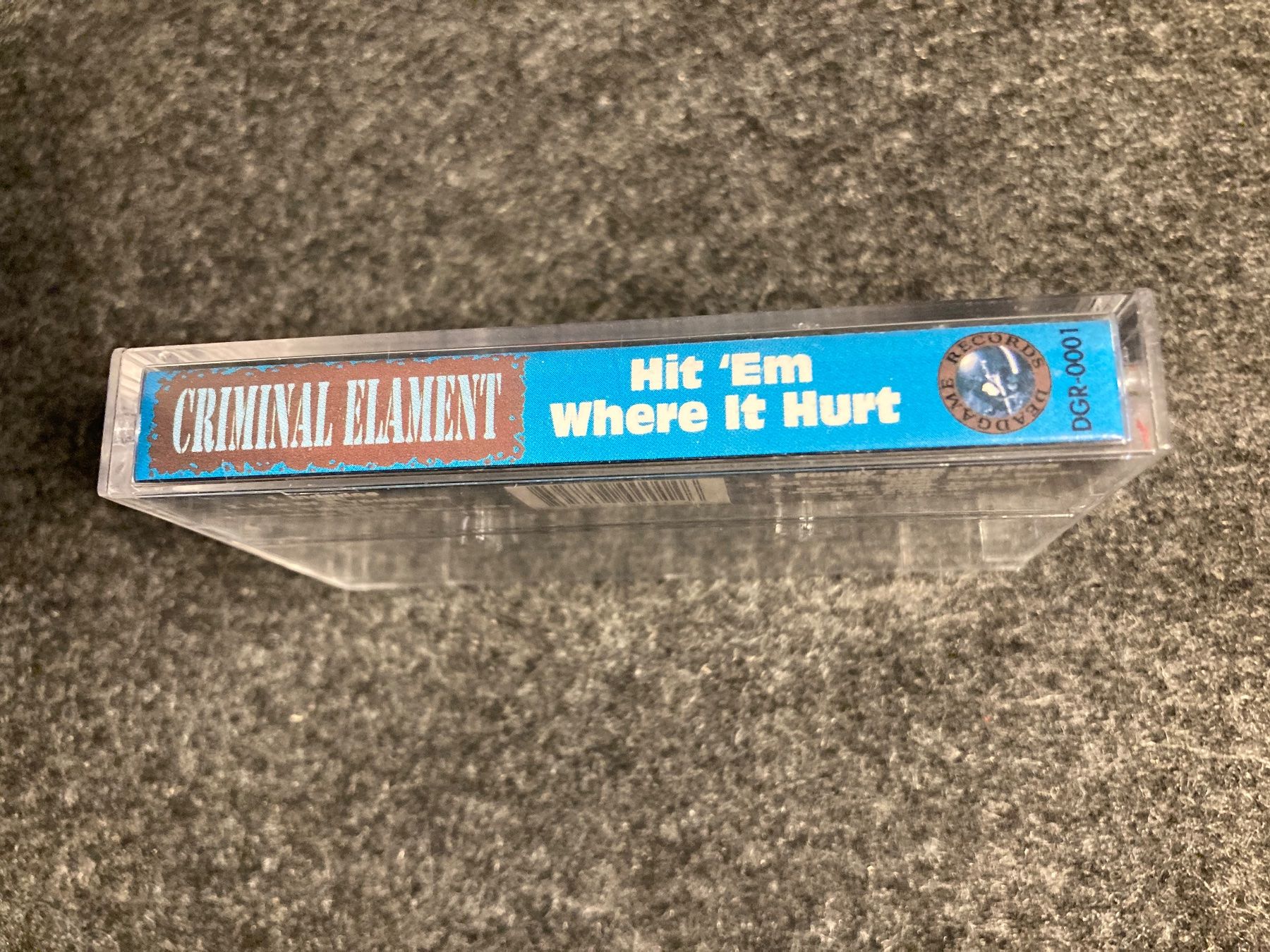 Musicassette: Criminal Elament - Hit 'Em Where It Hurt (MC) – Usato da Fribourg venduto da Karushi 1