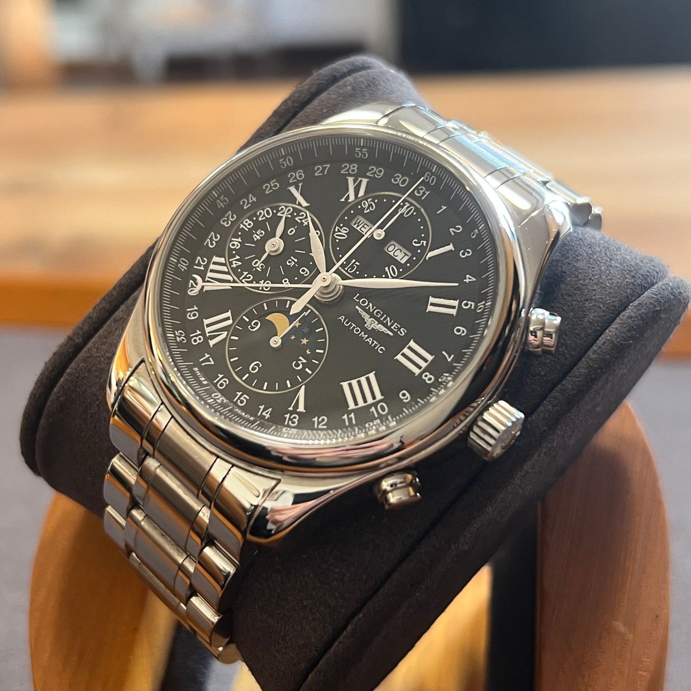 Longines Uhren: Longines Master Collection Moon-Phase L2.773.4 – Gebraucht aus Carouge GE von Watchaser 8