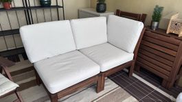 2x IKEA APPLARO outdoor sofas