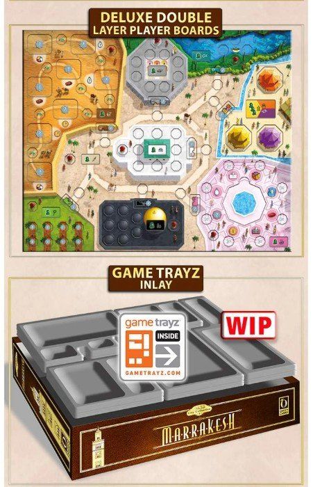 Pegasus Spiele Spiele: MARRAKESH  Deluxe Version + Camels & Nomads Erweiterung -Neu – Neu und originalverpackt aus Luzern von Blue-Moon 5