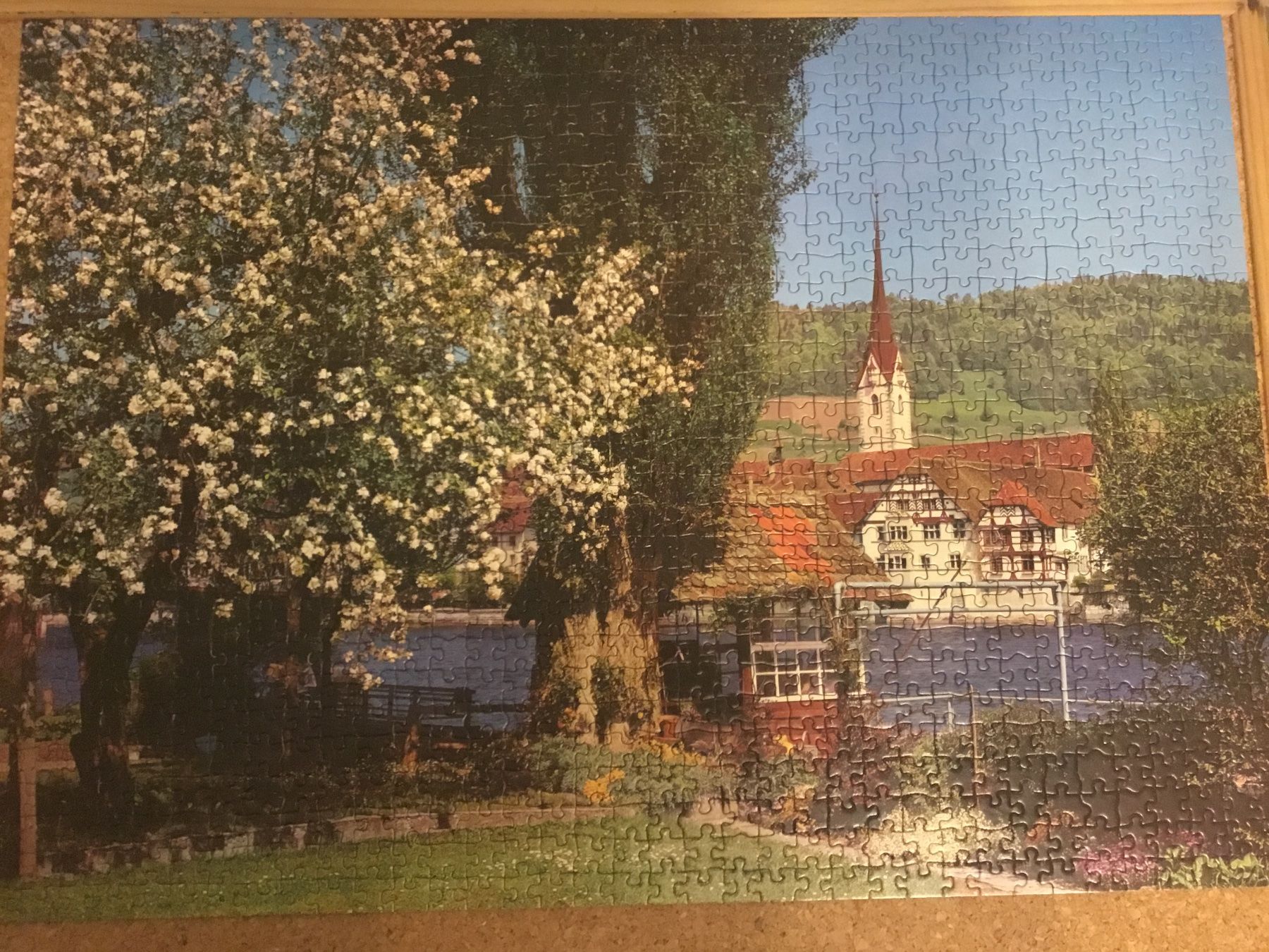 Ravensburger Puzzles: Ravensburger Puzzle Stein am Rhein – Gebraucht aus Diessenhofen von quinto9 1