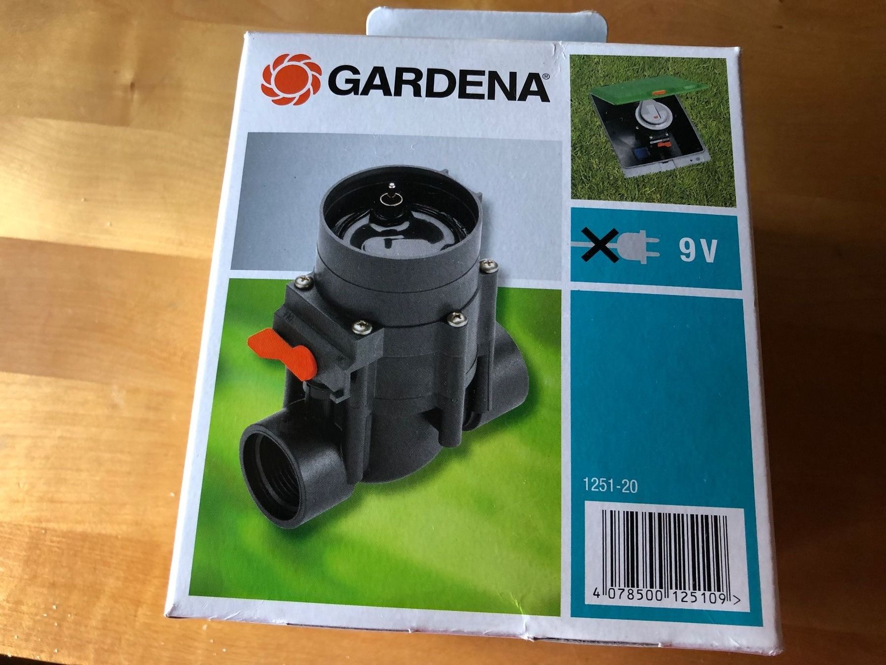 Armaturen: Gardena Bewässerungsventil 9 V – Neu und originalverpackt aus Zürich von ch3906