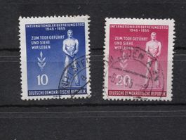DDR 1955 Befreiung von Faschismus gest.