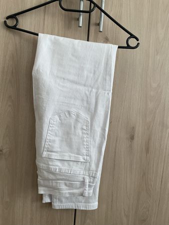 Pantaloni jeans bianchi donna taglia M buone condizioni