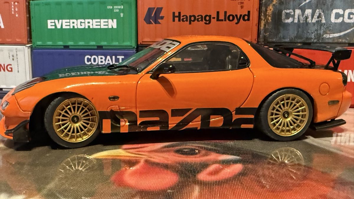 Mazda Modellautos: Mazda RX-7 orange – Neu (gemäss Beschreibung) aus Basel von Zomeg 5