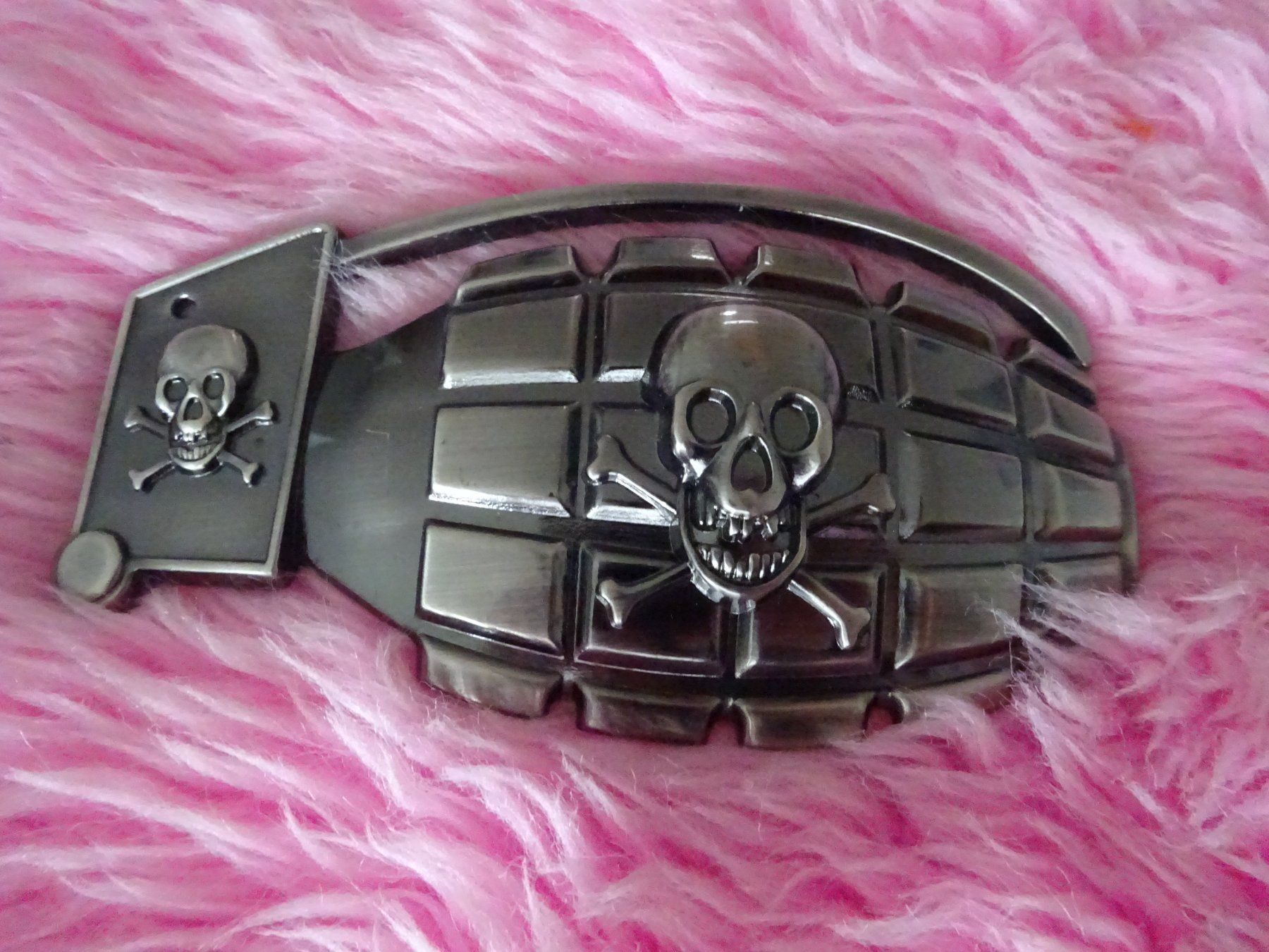 Dodge Fibbie per cinture: GÜRTEL SCHNALLE  ** TOTENKOPF – Usato da Luzern venduto da xrayspex99 2