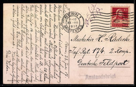 Cartoline postali: AK Bern, Bundesplatz und Amthausgasse – Usato da Berlin venduto da bartko-reher 1