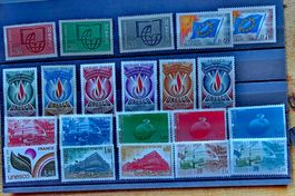 FRANCE timbres neufs ** UNESCO/Conseil de l'Europe ~1966-85