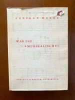 Was ist "musikalisch"? Czeslaw Marek Winterthur 1961 Kalvier