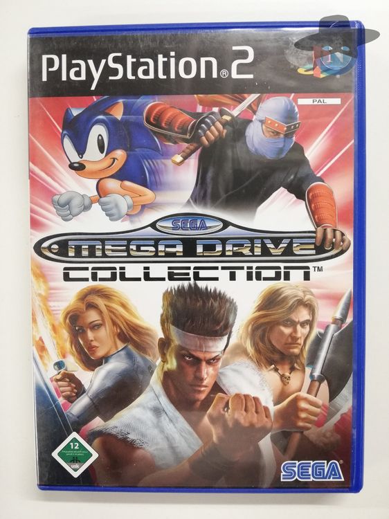Jeu PS2 : Sega Mega Drive Collection Complet - Version FR - Très Bon état
