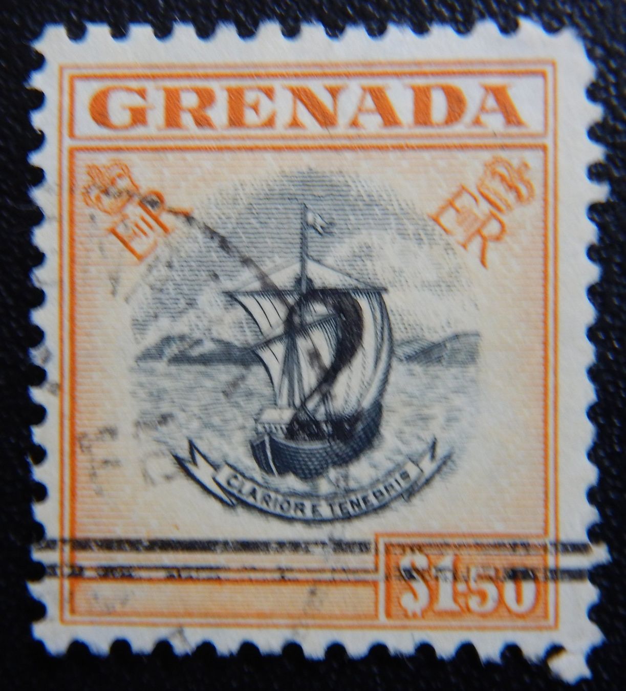Alle Briefmarken: Grenada British Kat. I gest. 1965 RAR – Gebraucht aus Zürich von Muehlekauf