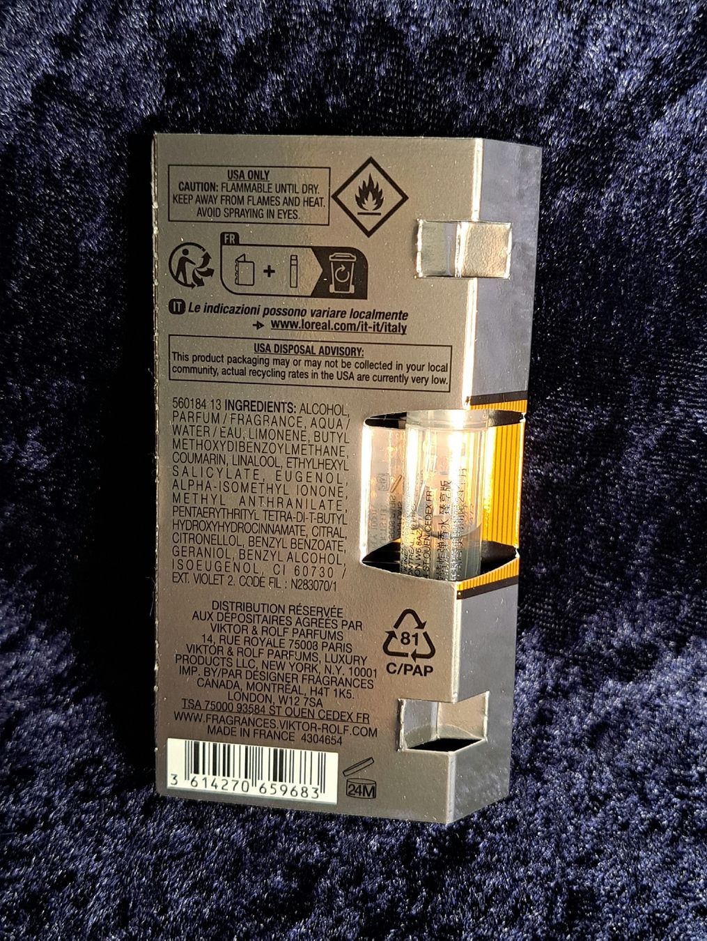 Parfum & Eau de Toilette: Parfüm Muster Spicebomb Extreme Viktor & Rolf – Neu und originalverpackt aus Richterswil von Viorella 1