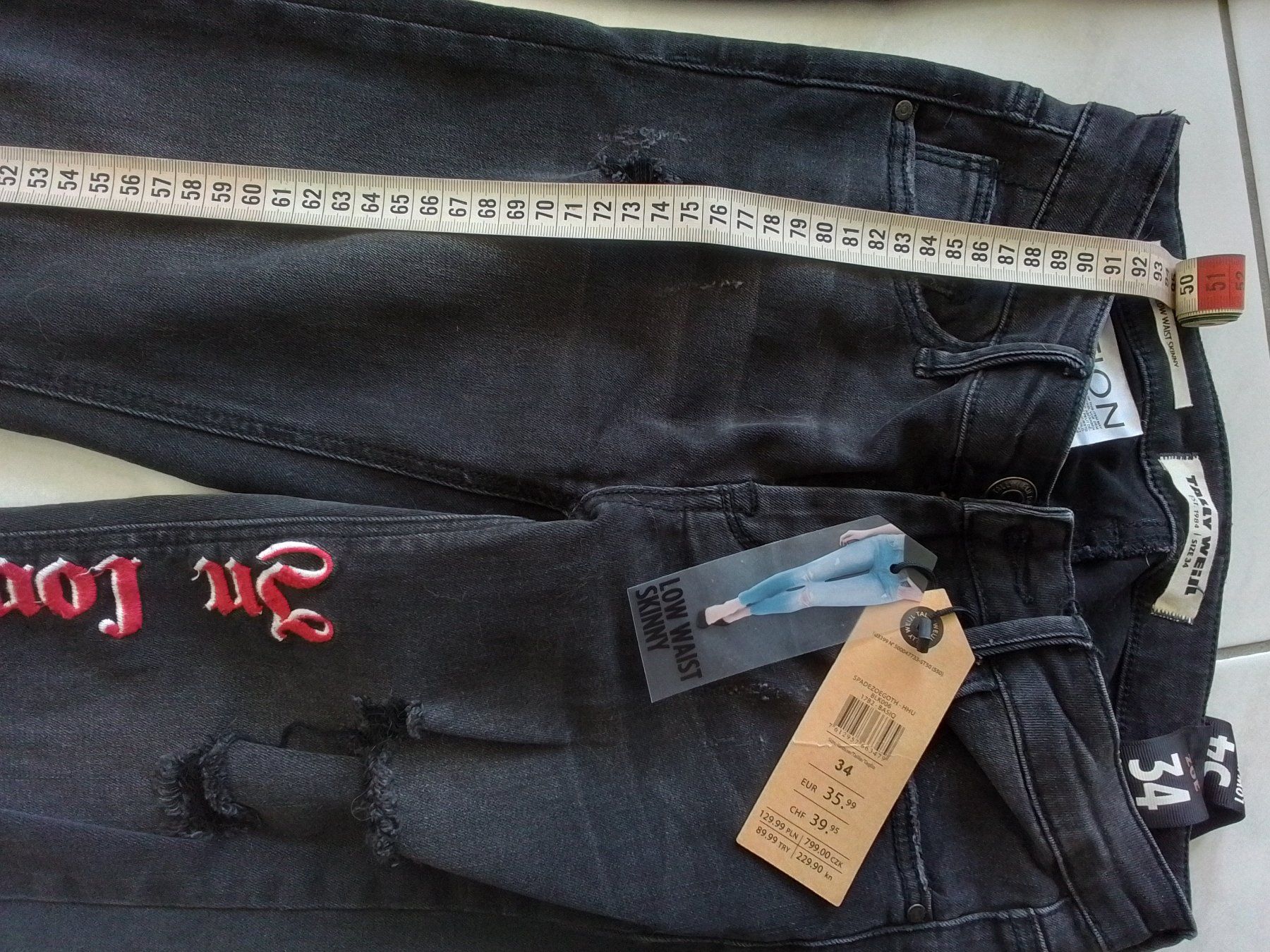 Pantaloni: 2 Paar NEUE Hosen Gr. 34 – Nuovo e nell'imballaggio originale da Heimberg venduto da sunny1970 2