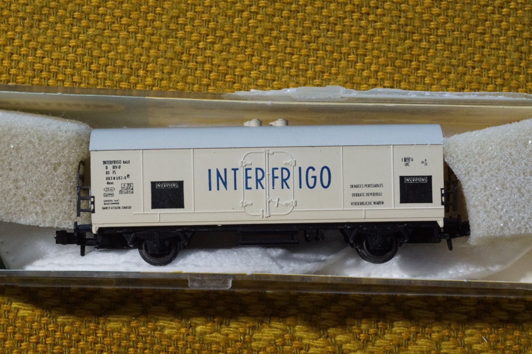 Trix Modellini di ferrovie: Güterwagen Interfrigo Spur N – Usato da Gränichen venduto da iknow