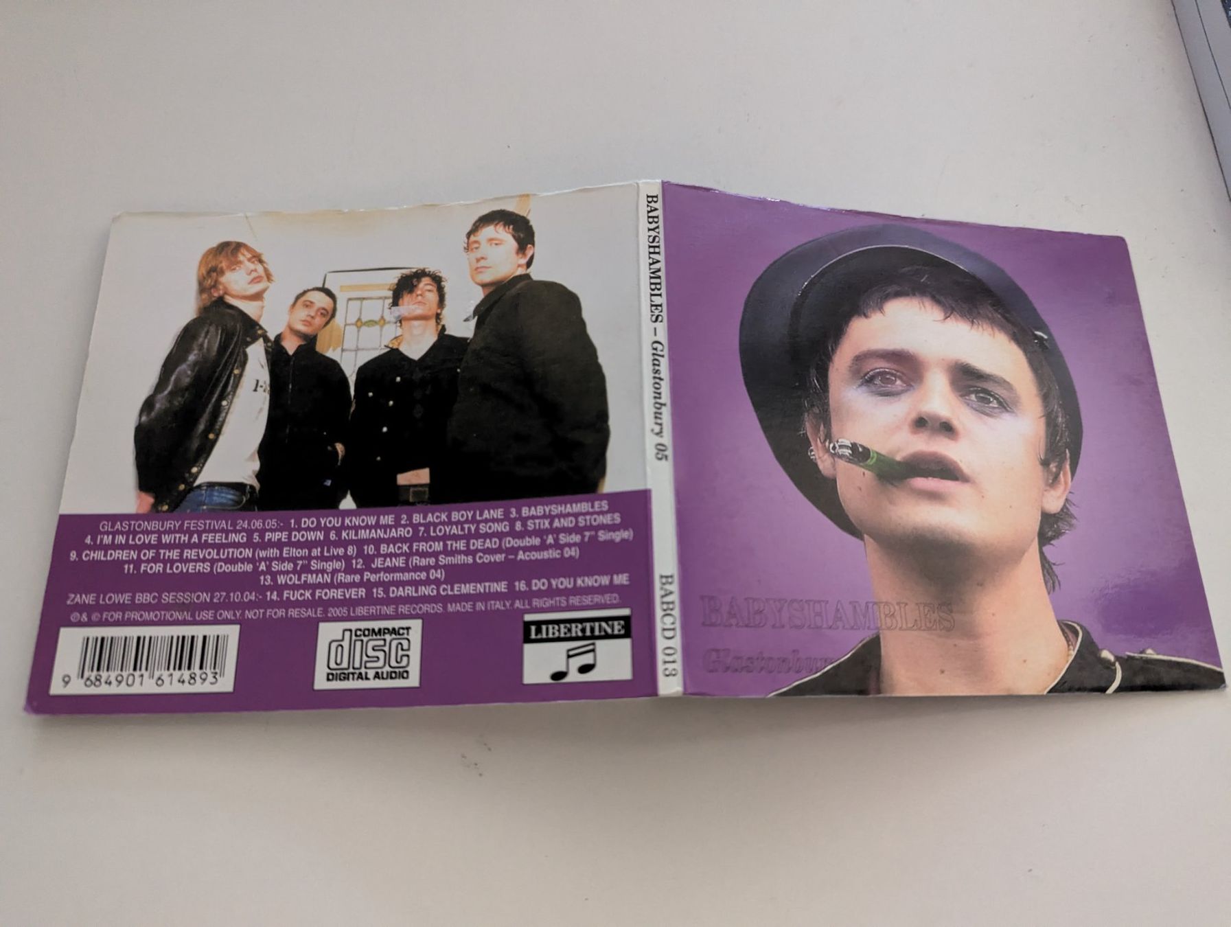 CD: Babyshambles Glastonbury 05 CD Rare – Usato da Hünenberg See venduto da SpecialEditionGaming