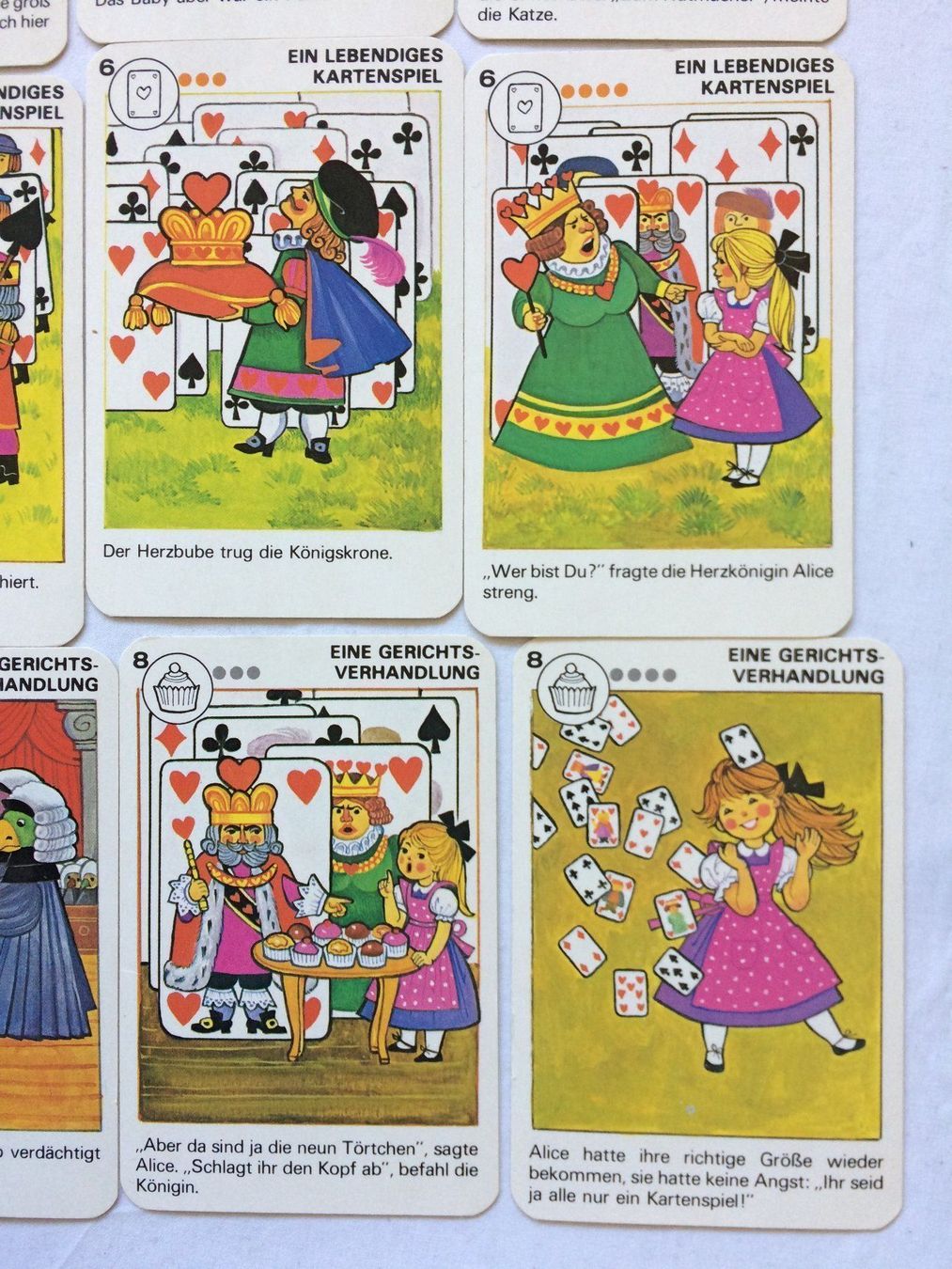 Spiele: Quartett - Alice im Wunderland - Piatnik – Gebraucht aus Schaffhausen von durruti 2