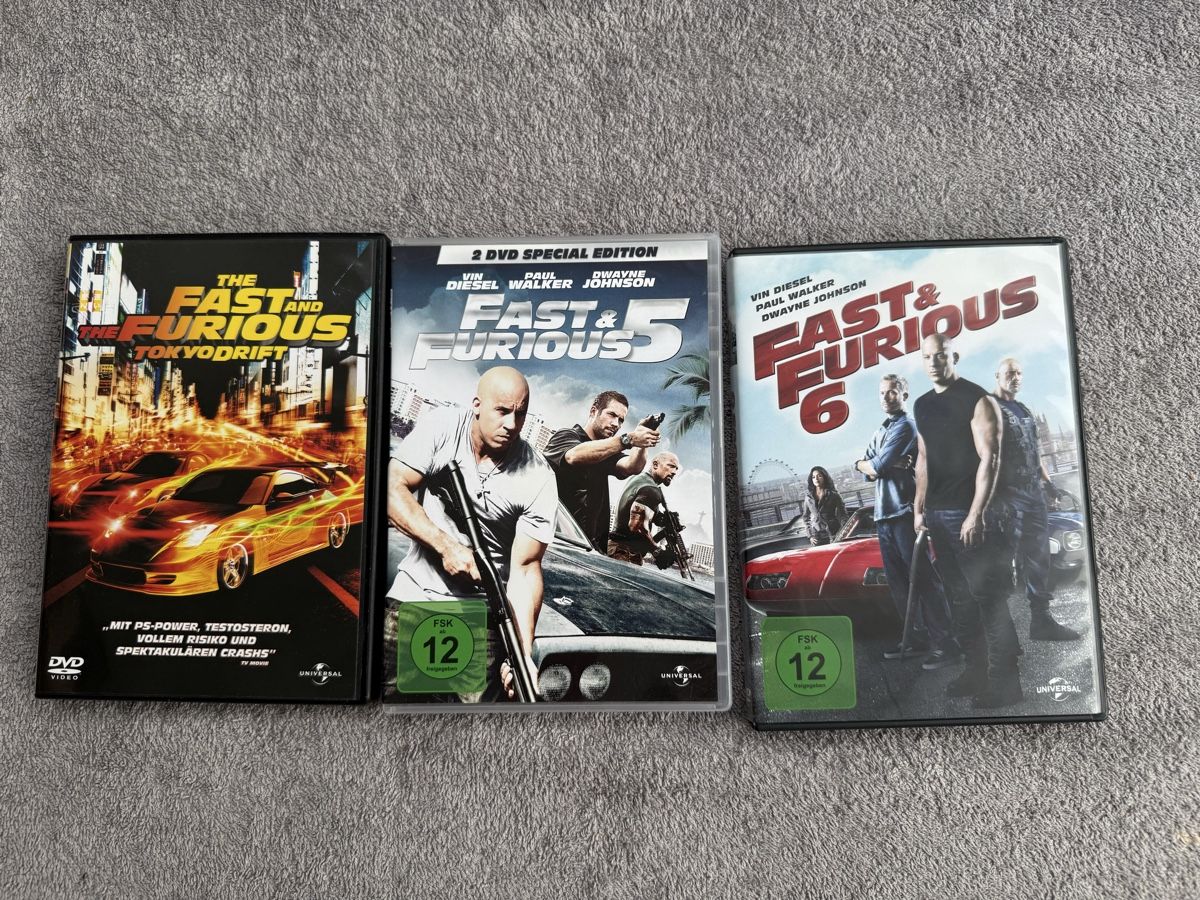 Alle DVDs: DVD Collection: Fast and Furious  – Gebraucht aus Adliswil von Yoko2014
