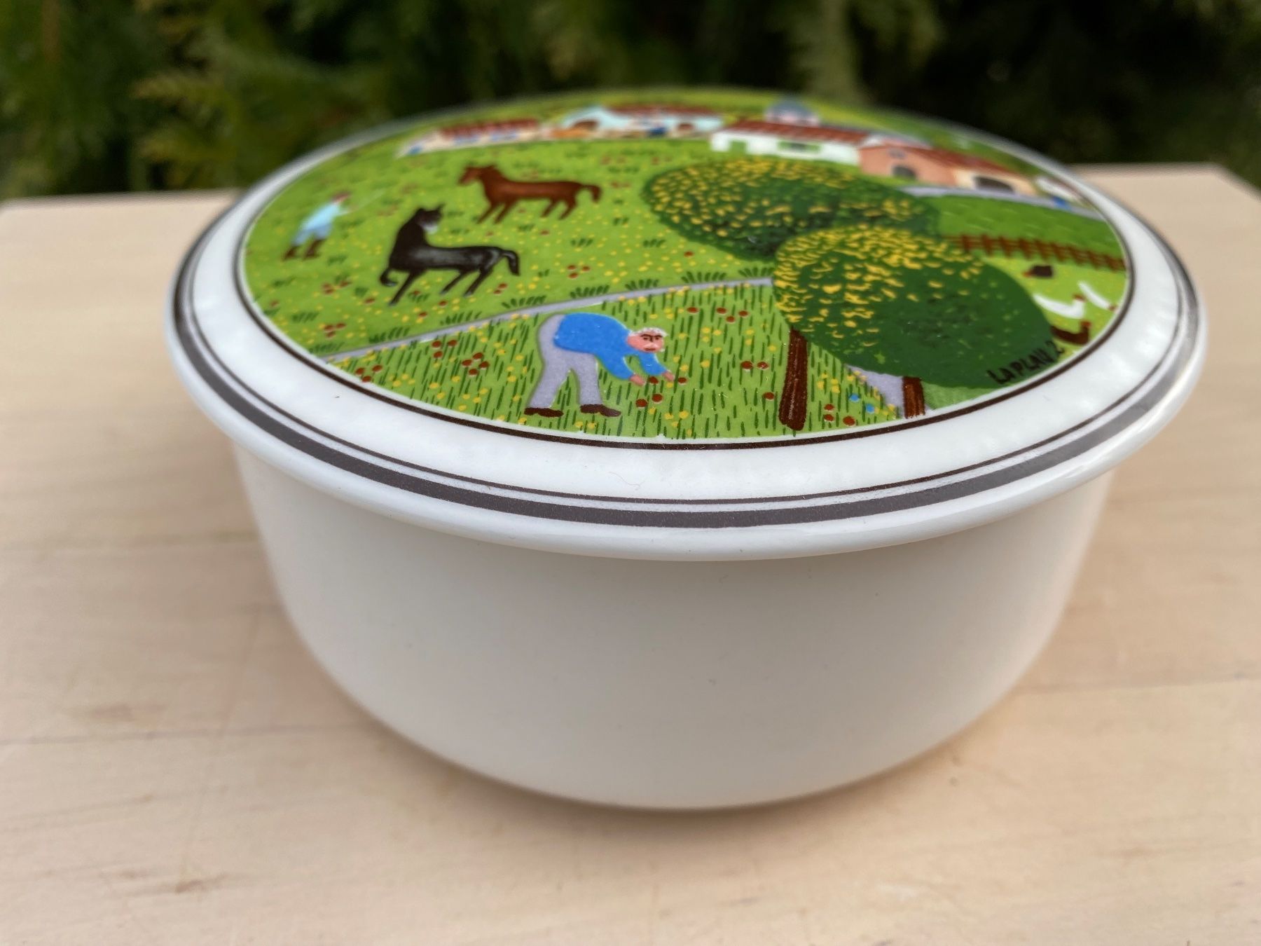 Villeroy & Boch Zuccheriere: schöne Villeroy & Boch Design Naiv Dose – Usato da Feldbach venduto da Olive1 1