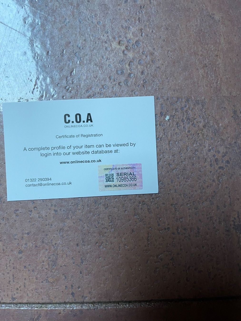 Autogramme: Originalautgramme Schumacher+Ferrari mit COA – Gebraucht aus rafz von Ttt0071 1