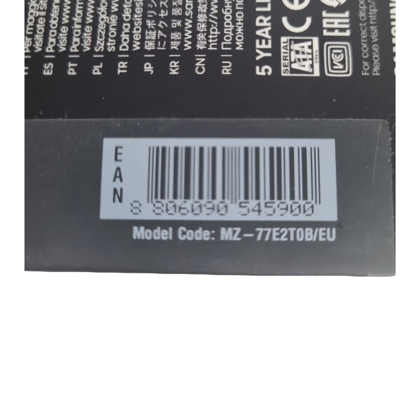 Samsung Harddisks: SAMSUNG SSD Festplatte – Neu (gemäss Beschreibung) aus Wangen b. Olten von Restwert_Wangen 2