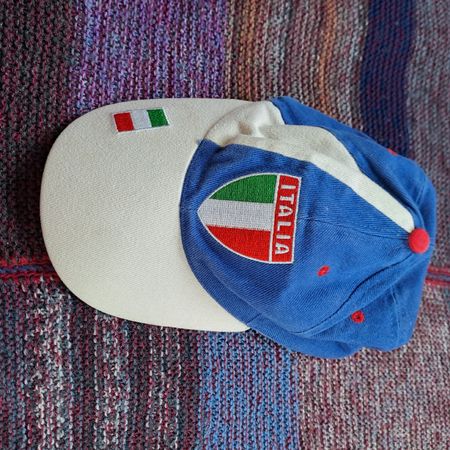 Vintage Cap Italia, super für die EM oder Altag, gebraucht