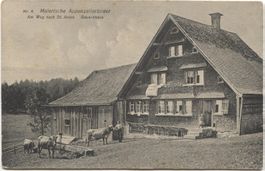 LANDWIRTSCHAFT/BAUERNHAUS 1920 nach St. Anton AI