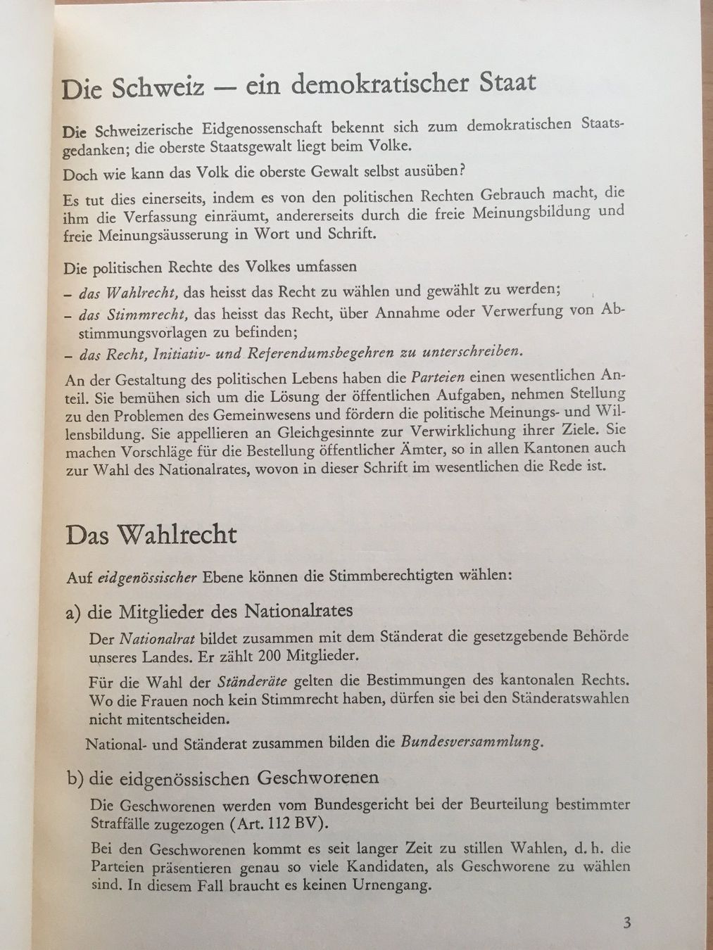 Libri: Die politischen Rechte der Schweizerin und des Schweizers – Usato da Grenchen venduto da Kogi7 2