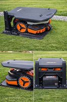 robot tondeuse Worx Landroid vision 600m2 + garage 